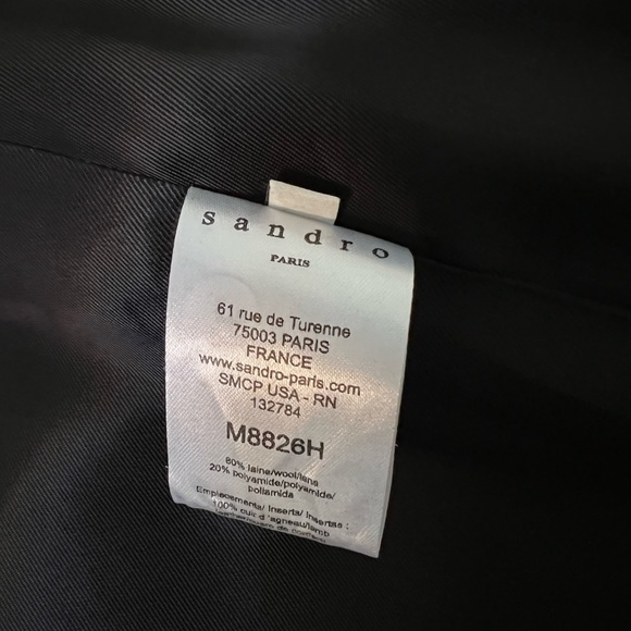 Sandro winter coat - Picture 3 of 4